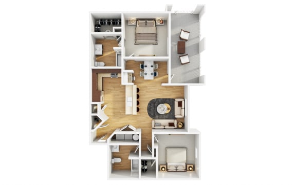 a floor plan of the providence at wilmington crossings apartments