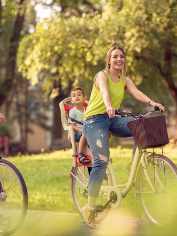 Family Bike Ride in Park | Portola Terrace in Temecula, CA