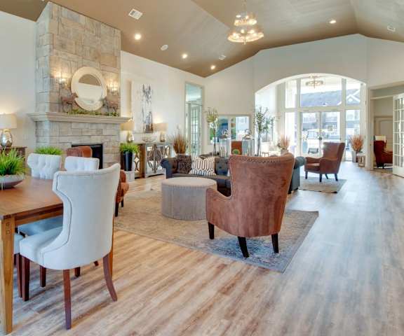 resident lounge at Fortress Grove Apartments, Murfreesboro TN 37128