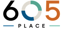 A graphic with a circle and the number 5, and the word "PLACE" below it.