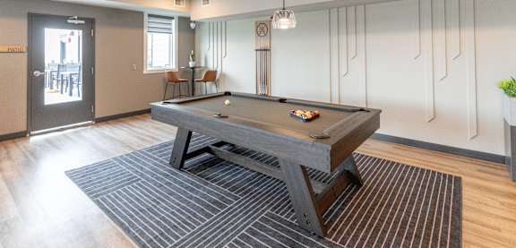 Pool Table at Vista Apartments at Edgemont, Alberta