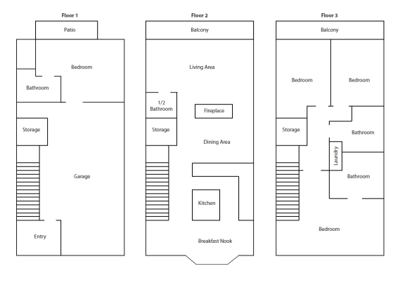 Calico Place 3 Bed 3.5 Bath + Bonus