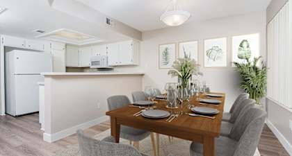 Dining area and kitchen at Westlake Canyon, Thousand Oaks, CA 91362