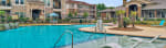 Picturesque Pool And Cabana Setting at POINTE AT GREENVILLE APARTMENTS, South Carolina