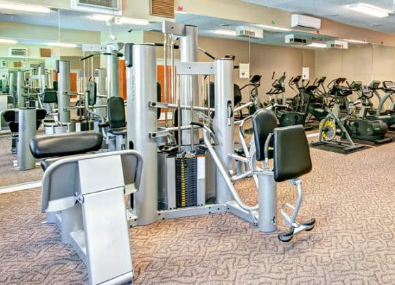 Fitness Center & Equipment at Chambers Creek Estates in University Place, WA 98467