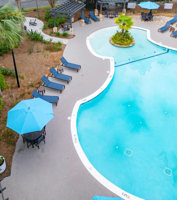 a view of the pool at the grove resort spa