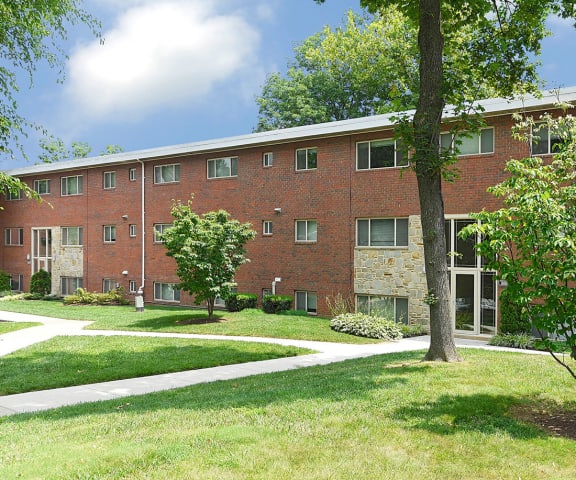 Beautifully-Landscaped Grounds  at Cardiff Hall Apartments, Towson, MD, 21204