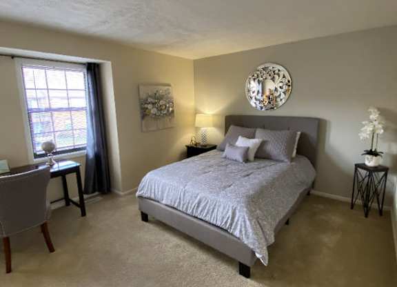 2BD Townhouse 2ND Bedroom at Woodland Springs Apartment Homes, Indiana