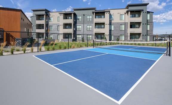 Pickleball Court at Amara Apartments
