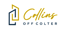 A black and white logo for Coffee Off Colter.