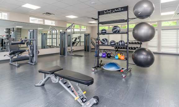 Gym at G17 Apartments at Tamarack, Edmonton