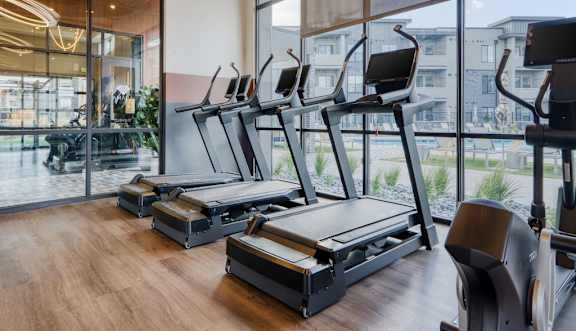 Cardio Equipment at Amara Apartments