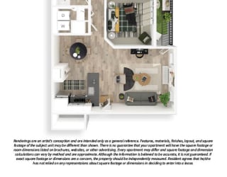 Ironwood at the Ranch 2 Bed 2 Bath Floor Plan
