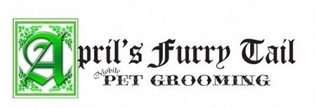 a grains furry tail pet grooming logo