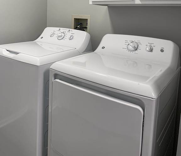 washer and dryer included at at Eagle Run Apartments in Omaha Nebraska