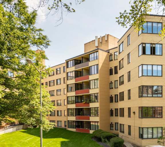 the building in which the apartment is located