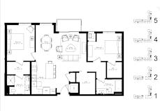 Floor plan at The McMillan, Shoreview, MN