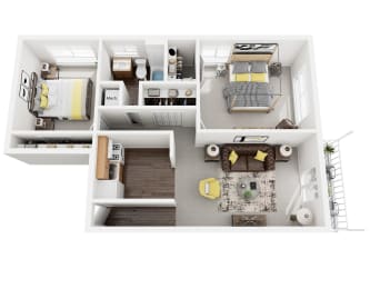 2 bedroom 1 bath riverbend apartments Washington, dc