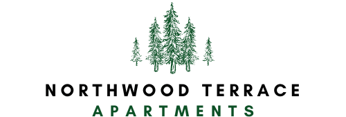 a logo for northwood terrace apartments