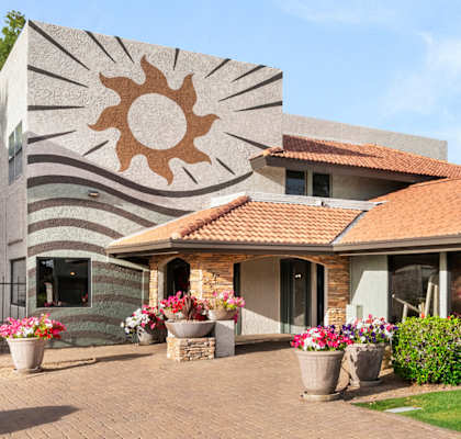 Exterior of Villa Toscana Apartments in Phoenix Arizona
