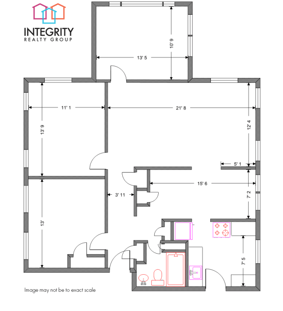 Morningside 2 Bedroom 1 Bath at Integrity Gold Coast, Cleveland