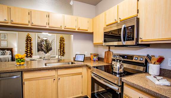 Spacious Kitchen at Apartment Complex 85308