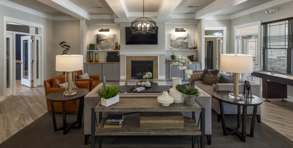 living room at Chesapeake Ridge, Maryland