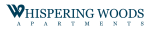 Whispering Pines dark blue logo