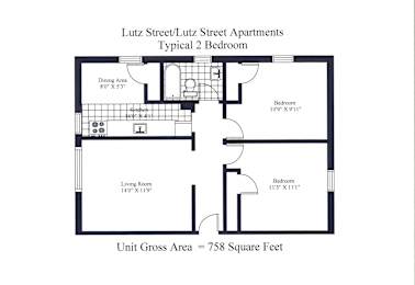 Lutz Street Apartments Two Bedrooms