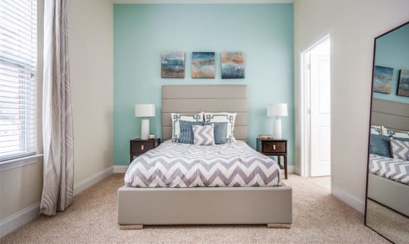 Beautiful Bright Bedroom With Wide Windows at greenway  at Greenway at Fisher Park, North Carolina