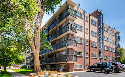 Our Apartment Building at Scandia Apartments in Englewood, Colorado