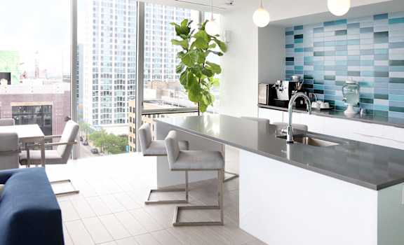 Demo Kitchen at Viridian on Sheridan, Chicago, IL