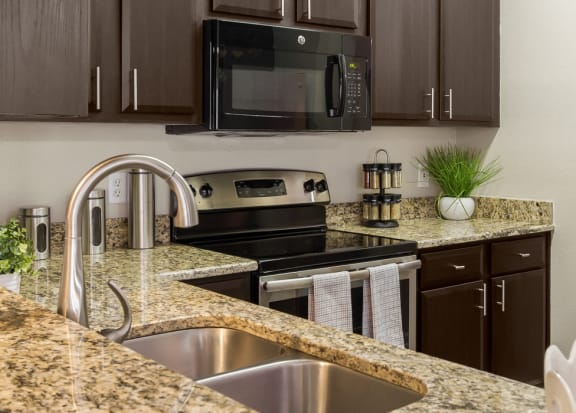 Kitchen at The Preserve at Tampa Palms Apartments in Tampa, FL
