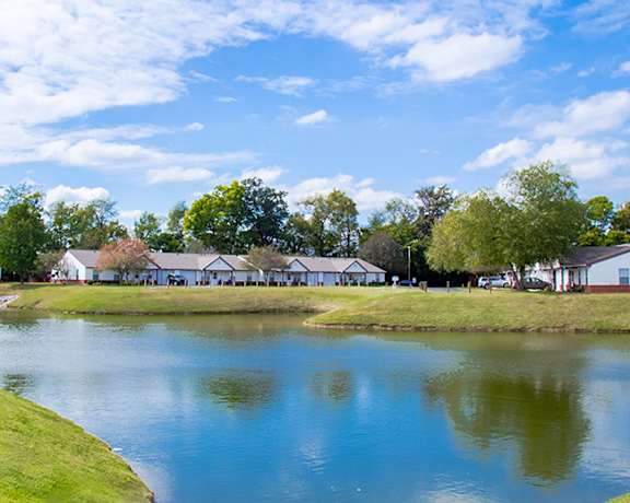 Lake view at Shady Oak Village - Senior Living Apartments, 1101 Shady Oak Ct, Terre Haute