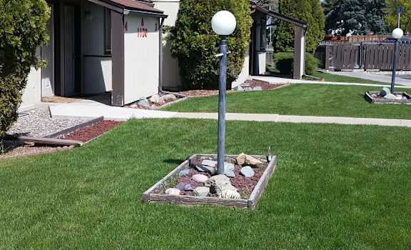 Lawn with some lawn amenities