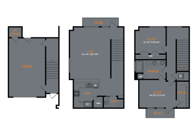 Lenox SoCo 2D Floor Plans - B9