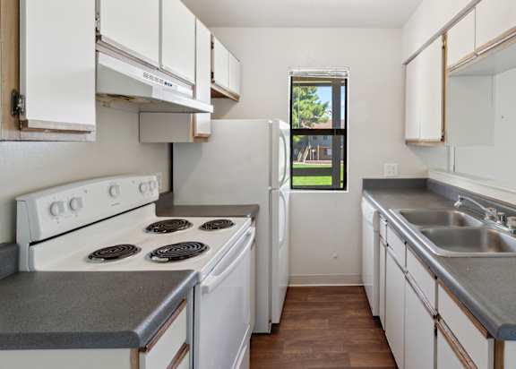 Kitchen at Kingman Station Apartments