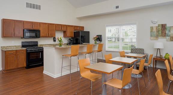 The Clubhouse interior