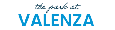 The logo of Park at Valenza Apartment Homes.