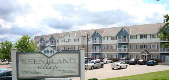 Property Signage at Keeneland Village Apartments, Sartell, 55377