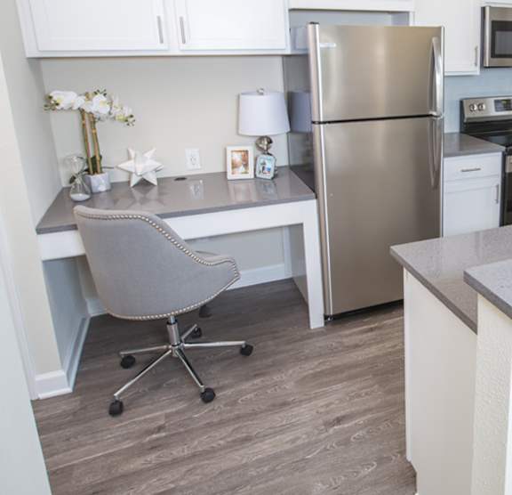 Sonoma Built in Desk