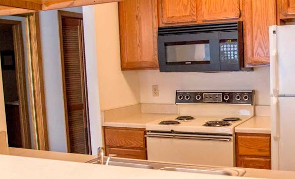 Kitchen at Capitol View Apartments