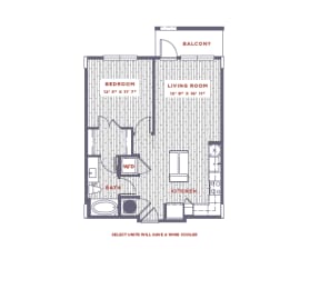 the floor plan of unit a1 floor plan  alia residences