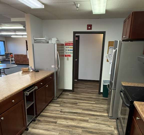 Community Room Kitchen View