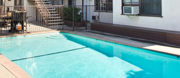 our apartments in a city have a swimming pool