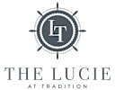 A logo with a rope and the letters  at Lucie at Tradition Apartments, Port St. Lucie, FL