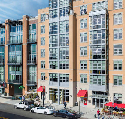 Elegant Exterior View Of Property at The DeSoto Apartments, Washington, DC, 20005