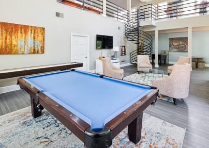 the preserve at ballantyne commons pool room