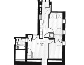 Franklin Lofts and Flats Floor Plan Diagram A3