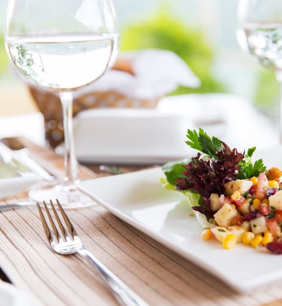 Stock image of restaurant food